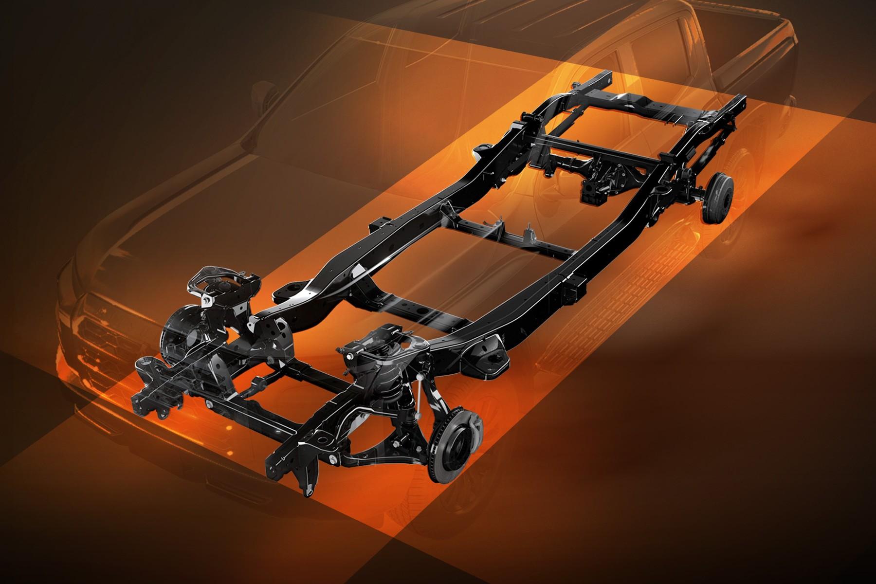 Khung gầm nâng cấp mới