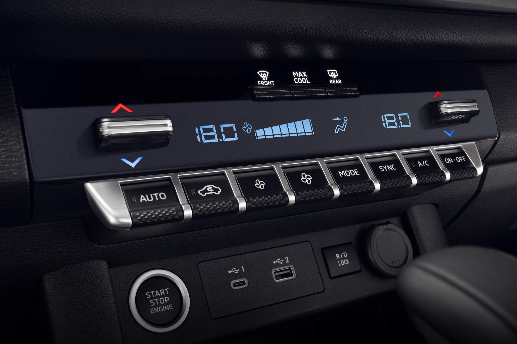 Điều hòa tự động 2 vùng