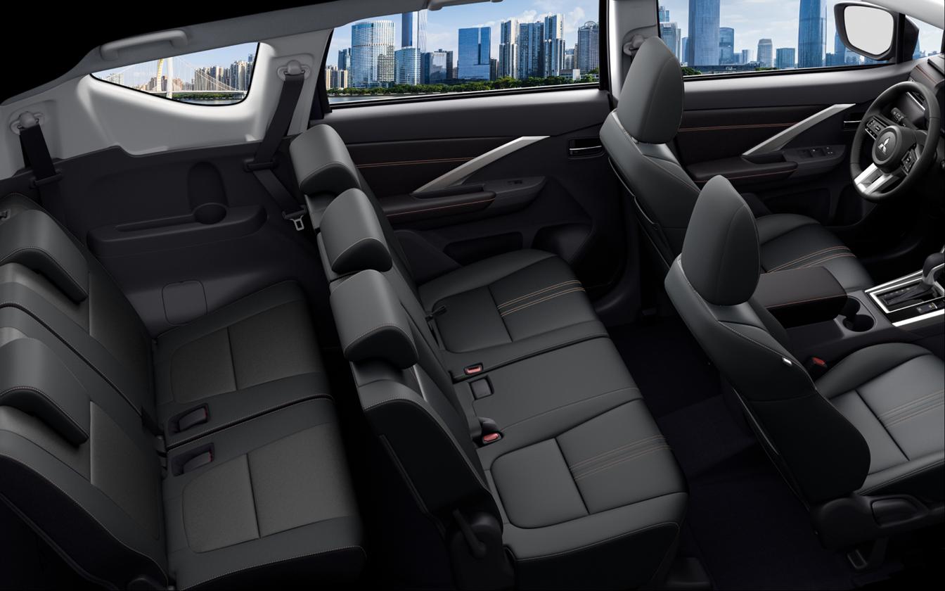 Ghế da cao cấp tông màu đen sang trọng